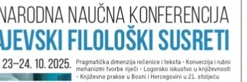 Najava događaja: Sarajevski filološki susreti 8