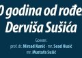 Najava događaja: Književna večer “Sto godina od rođenja Derviša Sušića” u Vlasenici