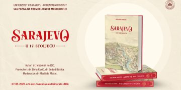 Najava događaja: Promocija monografije “Sarajevo u 17. stoljeću” Muamera Hodžića