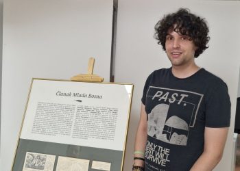 Izložba “Mlada Bosna u Bosanskoj vili” Luke Boškovića otvorena u Muzeju književnosti i pozorišne umjetnosti BiH