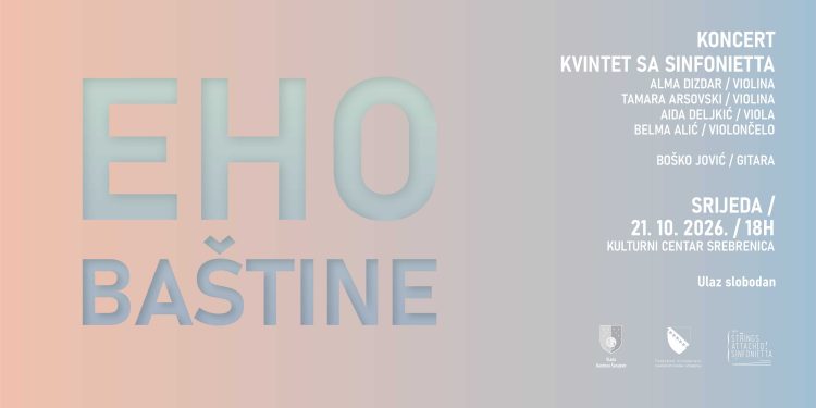 EHO BAŠTINE: Boško Jović i “SA Sinfonietta” u Srebrenici