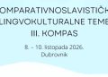 Održana međunarodna naučna konferencija III. KOMPAS – Komparativnoslavističke lingvokulturalne teme